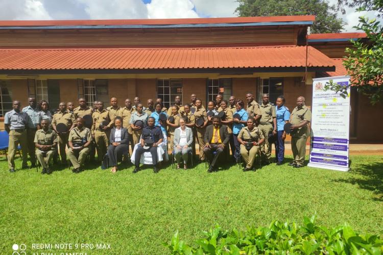 A group photograph for the CID intake course